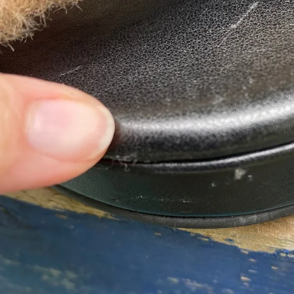 NEWBARK Los Angeles Frankie shearling slides - Picture 7 of 9